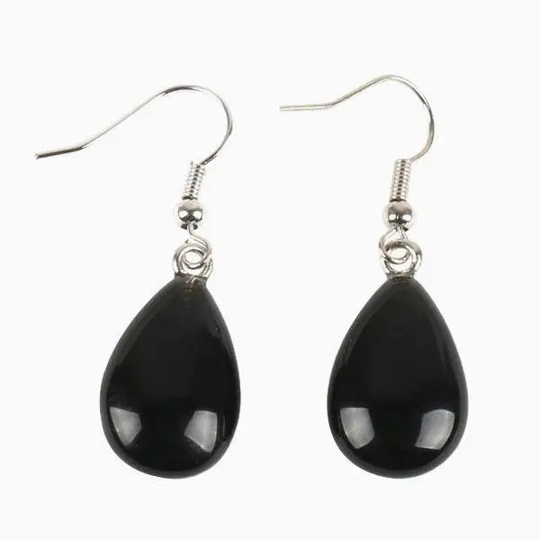 Boucles d'oreilles "Energie" en Onyx