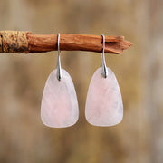 Boucles d'oreilles "Estsanatlehi" en Quartz rose