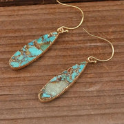 Boucles d'oreilles "Immunité" en Turquoise