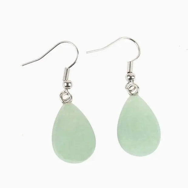 Boucles d'oreilles "Positivité" en Aventurine