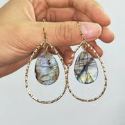 Boucles d'oreilles "Sensation" en Labradorite