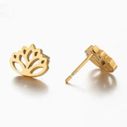 Boucles d'oreilles Fleur de Lotus