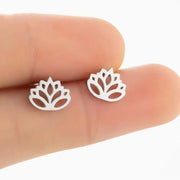 Boucles d'oreilles Fleur de Lotus