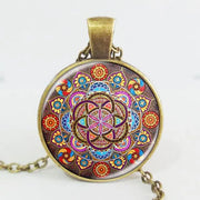 Collier Mandala Zen - 3 coloris