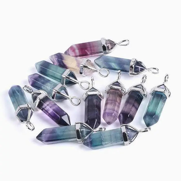 Collier en Fluorite