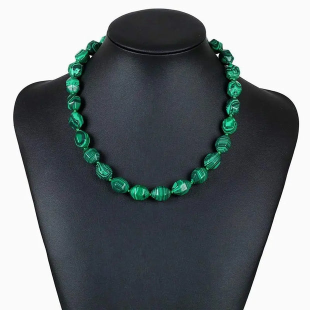 Collier en Malachite