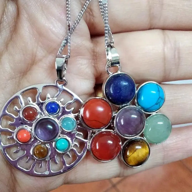 Pendentif 7 Chakras